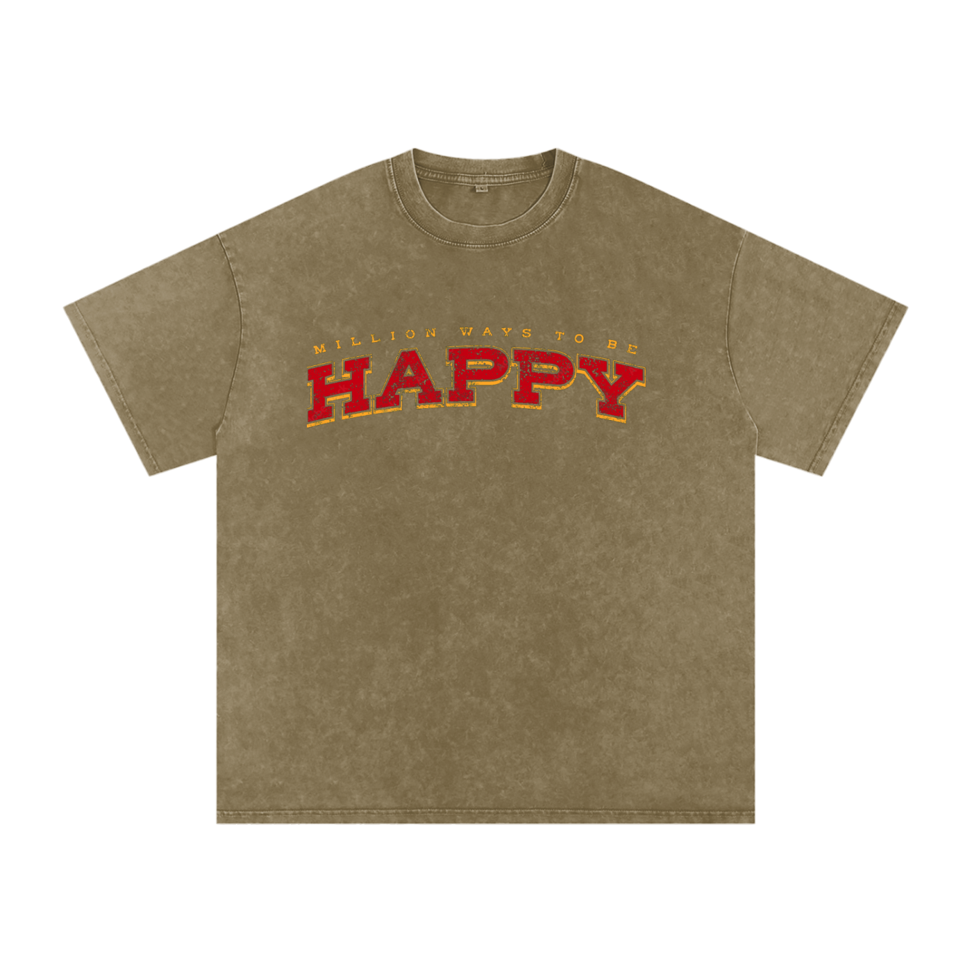 Acid Wash Oversize T-Shirt - 250 GSM