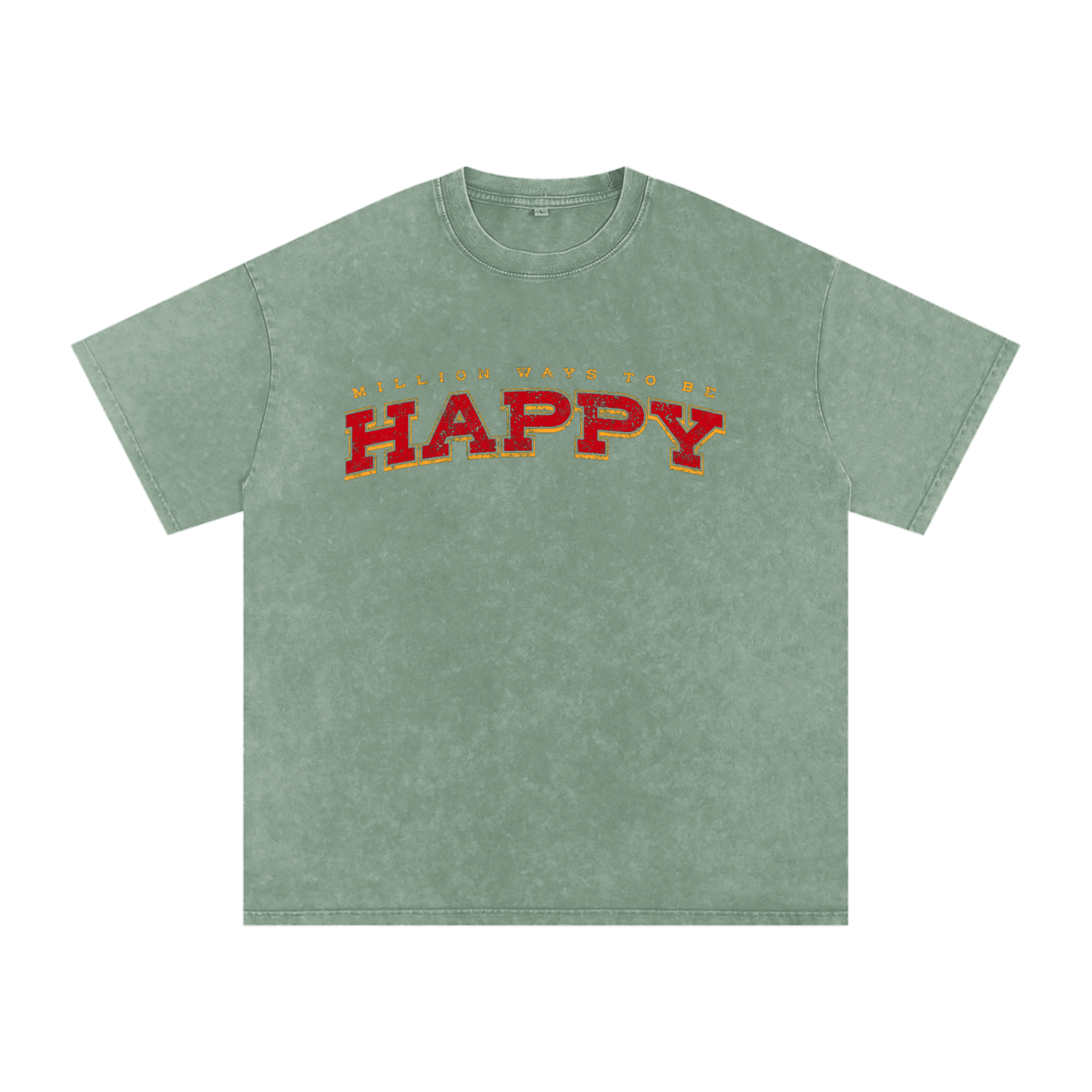 Acid Wash Oversize T-Shirt - 250 GSM